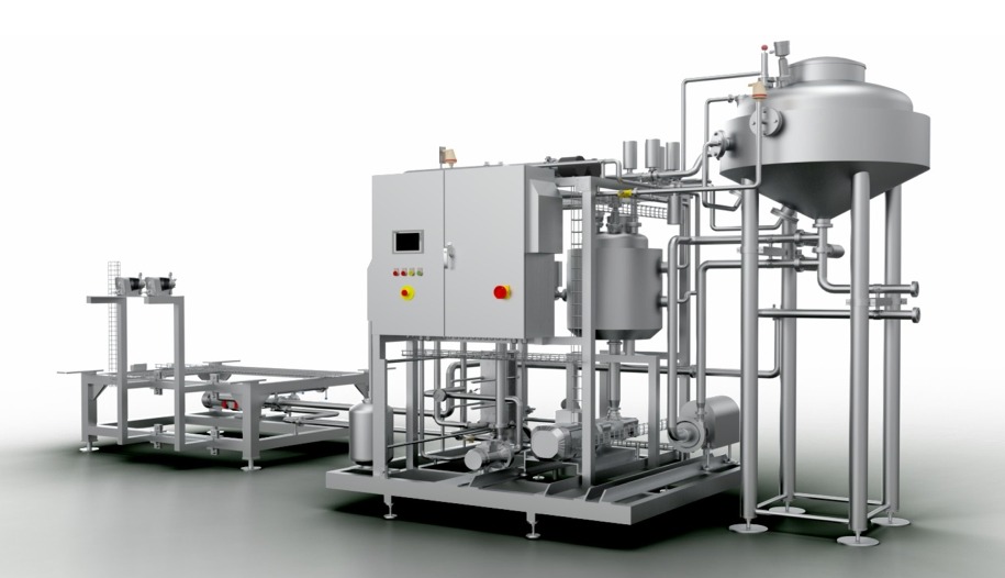 CarboFix - Karbonisierungsanlage. Barley Malt Syrup Pasteuriser