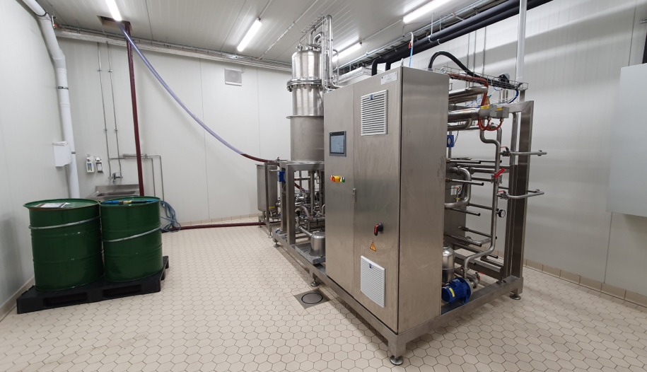 Pasteuriser mit Eindampfung 3