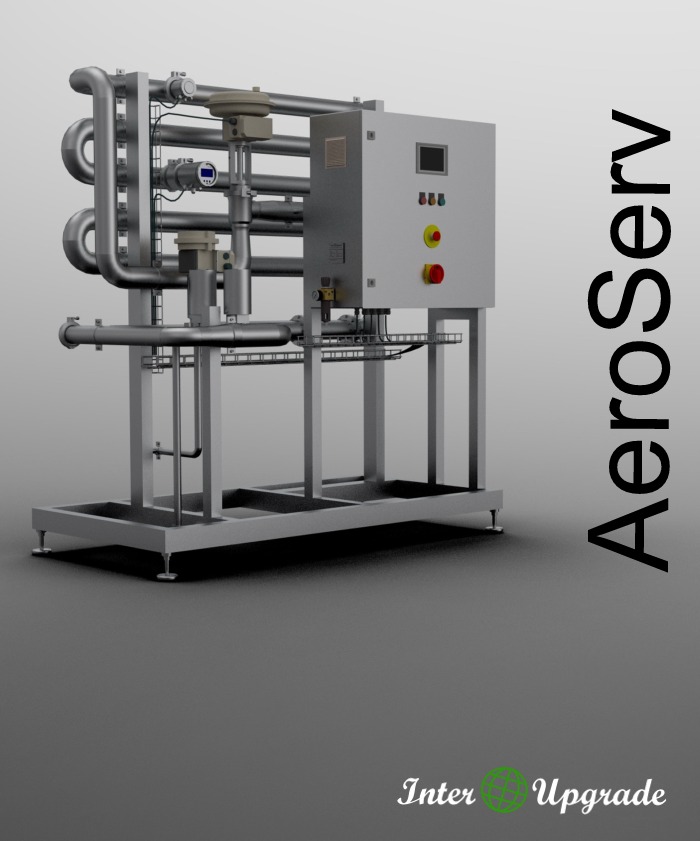 AeroServ - vollautomatische Belüftungsanlage. AeroServ - vollautomatische Belüftungsanlage.
