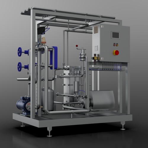 Pasteurizer for smaller companies - MiniFlash. Pasteurizer for smaller companies - MiniFlash.