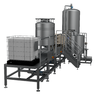 Mischgetränkeherstellung, inline (Mixer)